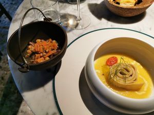 Vegan pasta at Maggese in San Miniato