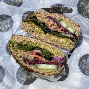 Sandwich Vegano  at Delicious in Esbjerg