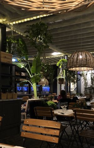 Interior at Hosteria del Mercato in Rome