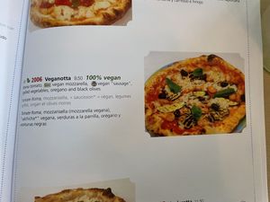Vegan pizza  at Rossopomodoro - Santa Lucia in Venice