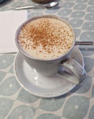 Chai Latte with soy milk at Sweet Nothings in Galway