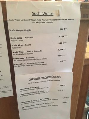 Menu pt 5 at Mimi's Crepes in Hamburg