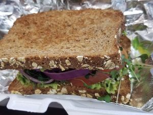 Avotomato Sandwich at CR Juices in Fremont