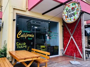 Salad Farm at Pat's Deli Farm in Sarande