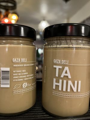 Hvid tahin  at Gaza Grill in Copenhagen