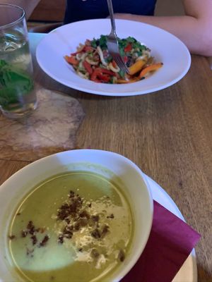 Pea soup.. the best at Maitrea in Prague