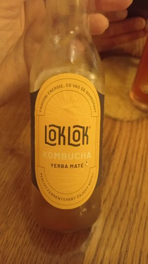 Kombucha de Yerba at Maitrea in Prague