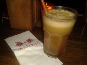 Pear-apple Drink at Maitrea in Prague