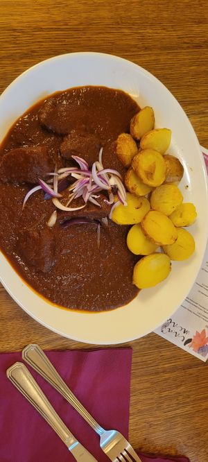 Goulash at Maitrea in Prague