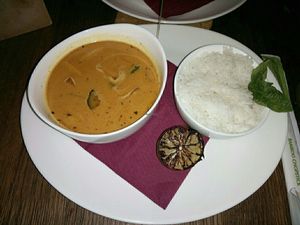 curry at Maitrea in Prague