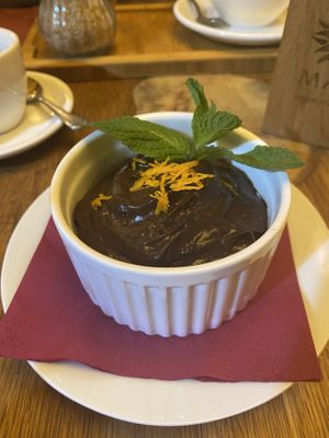chocolate mousse   at Maitrea in Prague