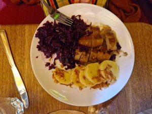 Fake duck - amazing at Maitrea in Prague