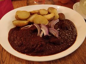Goulash at Maitrea in Prague