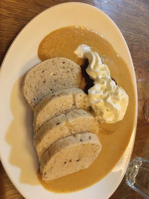 Traditional Czech svickova  at Maitrea in Prague