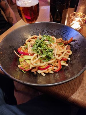 Udon Noodles at Maitrea in Prague