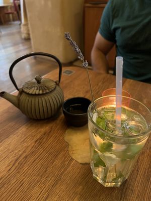 Delicious tea  at Maitrea in Prague