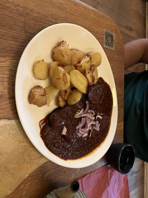 Goulash was to die for  at Maitrea in Prague