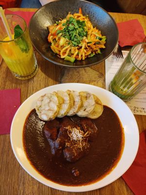 Goulash and Udon at Maitrea in Prague