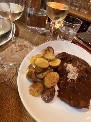 gulash vegan   at Maitrea in Prague