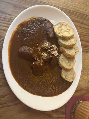 beer goulash  at Maitrea in Prague