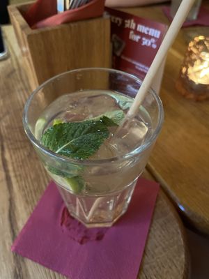 lavender lemonade  at Maitrea in Prague