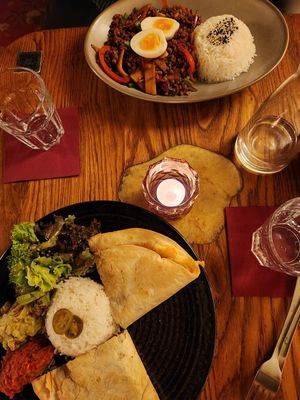 Quaisadilla Tex Mex at Maitrea in Prague