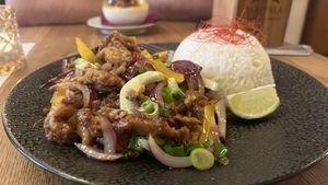 Asiatische Pfanne  at Maitrea in Prague