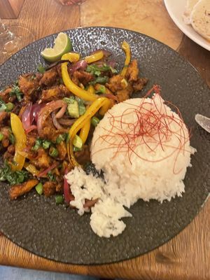 Wok Seitan  at Maitrea in Prague