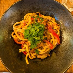 Udon Noodles at Maitrea in Prague