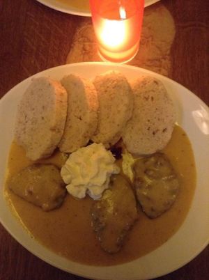 svíčková na smetaně at Maitrea in Prague