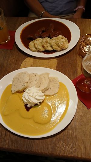 Goulash. Svìckovà. at Maitrea in Prague