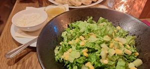 Nice fresh salad  at Maitrea in Prague