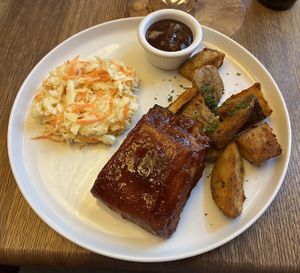Vegan Ribs  at Maitrea in Prague