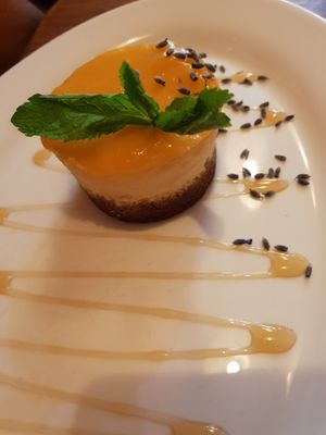 maracuja dessert at Maitrea in Prague