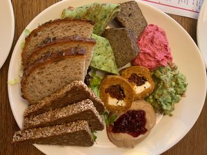 Share platter for two! delicious!! at Maitrea in Prague