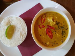 Curry at Maitrea in Prague