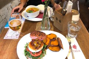 Super tasty fresh food! at Maitrea in Prague