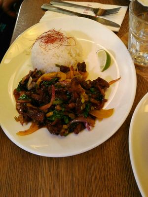 Asian food at Maitrea in Prague