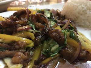 Asian wok  at Maitrea in Prague