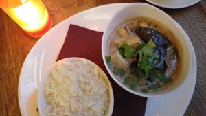 Main course at Maitrea in Prague