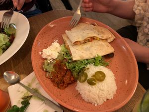 Quesadilla  at Maitrea in Prague