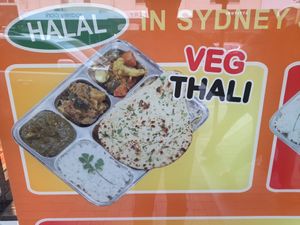 Thali at North Indian Cuisine in Glenelg