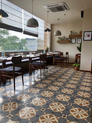 Interior of Restaurant  at Fabcafe in Amritsar