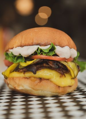 Mimi burger at Mimi & Jones in Montreal