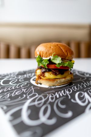 Mimi burger at Mimi & Jones in Montreal