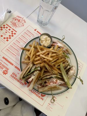 Club sandwich   at Mimi & Jones in Montreal