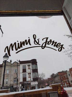 Entrance at Mimi & Jones in Montreal