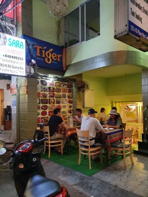 Entrance at Sara Ethiopian Restaurant in Ho Chi Minh City