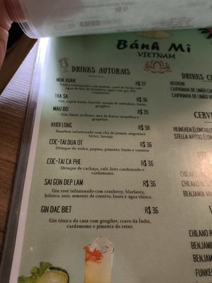  at Bánh Mì Vietnam in Sao Paulo