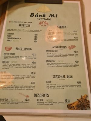  at Bánh Mì Vietnam in Sao Paulo